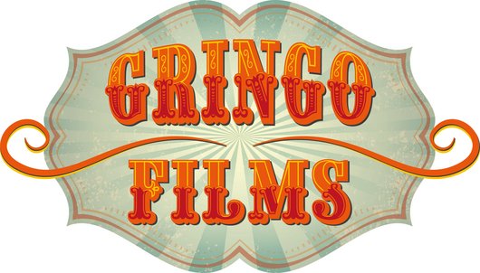 A colourful circus-style logo with the words 'Gringo Films'