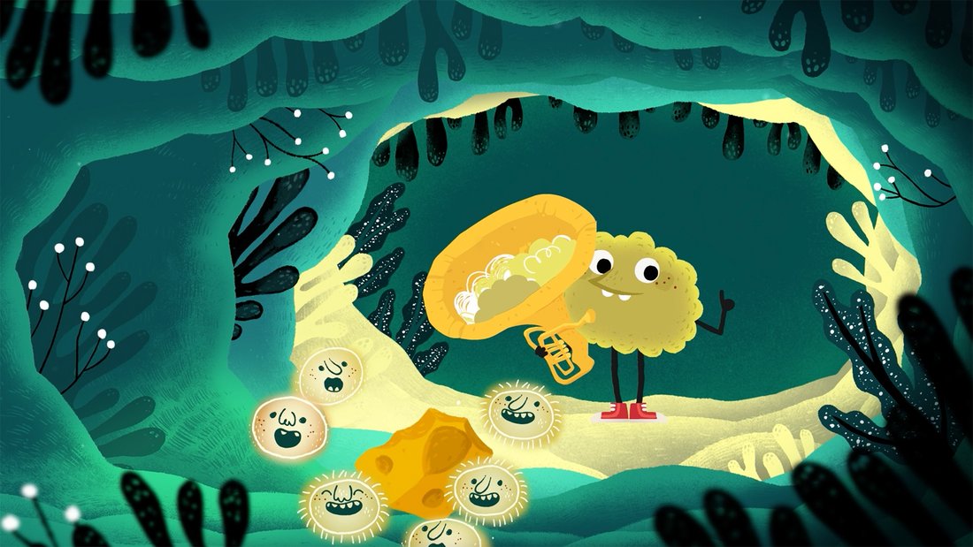 Pongy Pippa and the intestinal bacteria choir